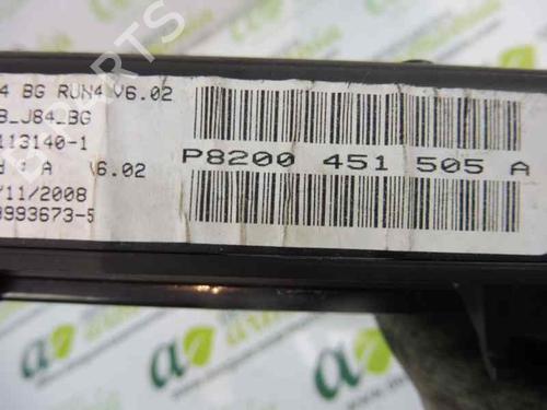 Instrument cluster RENAULT SCÉNIC II (JM0/1_) 1.9 dCi (JM14) | BP1880077C47 