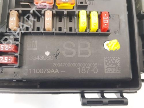 Fuse box OPEL ASTRA J (P10) | BP38434734E1 - Image 3