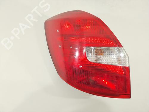 Used Left taillight SKODA FABIA II (542) 1.2 (60 hp) 29746094