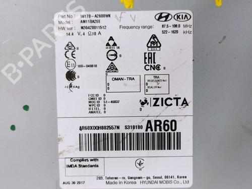 Radio KIA CEED (CD) | BP7260809E6 - Image 2