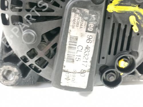 Alternator PEUGEOT 407 (6D_) 1.6 HDi 110 (6D9HZC, 6D9HYC) | BP18407281M7 