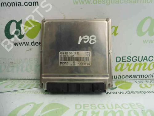 Used Engine control unit (ECU) Engine control unit (ECU) MERCEDES-BENZ A-CLASS (W168) A 170 CDI (168.008) (90 hp) 1852515 1852515