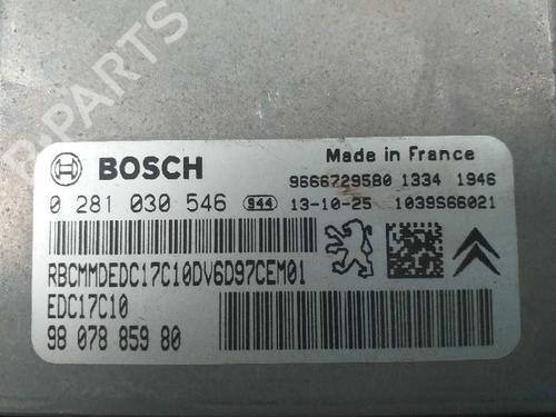 Engine control unit (ECU) CITROËN BERLINGO Box Body/MPV (B9)  | BP4681709M57 