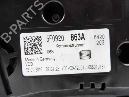 Instrument cluster SEAT LEON ST (5F8) 1.6 TDI | BP4644680C47 