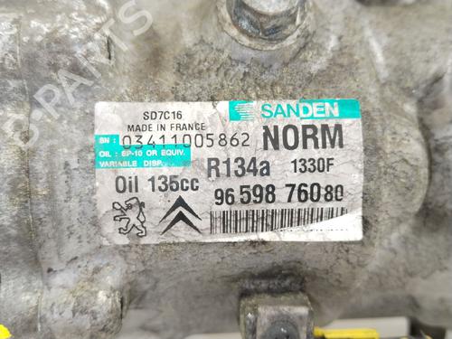 AC compressor CITROËN C4 Picasso I MPV (UD_)  | BP33794591M34  - Image 7