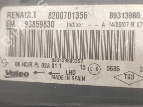 Right headlight NISSAN PRIMASTAR Van (X83) 2.0 dCi 115 | BP27403153C29  - Image 7