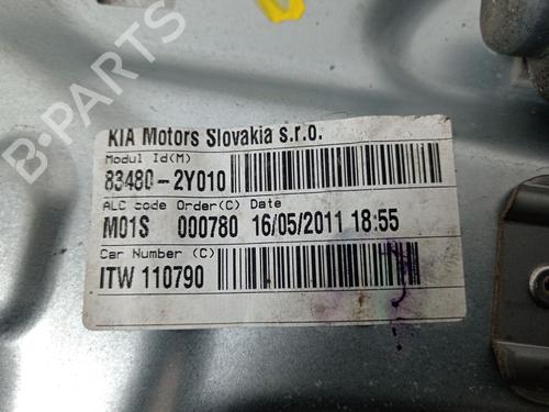 Rear right window mechanism HYUNDAI ix35 (LM, EL, ELH)  | BP16787988C25 
