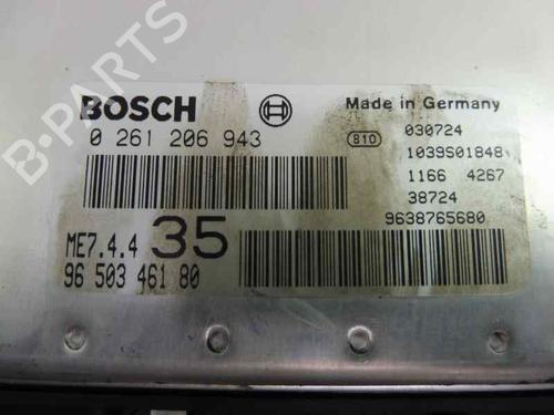 Engine control unit (ECU) PEUGEOT 307 (3A/C)  | BP4612200M57 