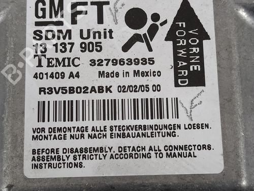 Kollisjonspute styreenhet OPEL ASTRA H GTC (A04) 1.9 CDTi (L08) | BP11934921M53 