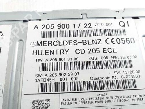 Electronic module MERCEDES-BENZ C-CLASS T-Model (S205) C 220 BlueTEC / d (205.204) | BP7248785M83 