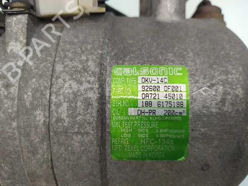 AC compressor NISSAN TERRANO II (R20)  | BP5548018M34 