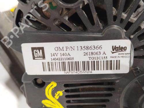 Alternator OPEL ASTRA J (P10) 1.6 CDTi (68) | BP32372404M7 - Image 6