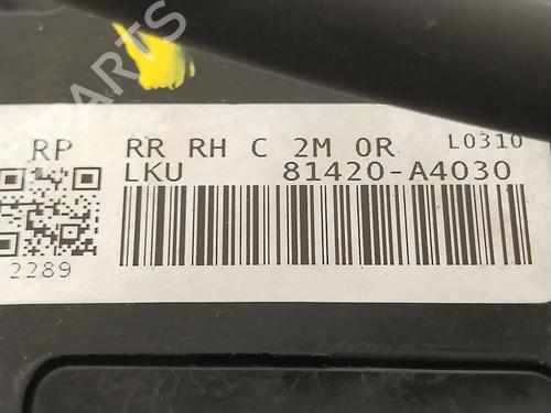 Rear right lock KIA CARENS IV 1.6 GDi | BP32393702C99 