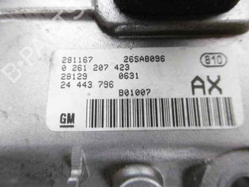 Engine control unit (ECU) OPEL CORSA C (X01)  | BP1879457M57 
