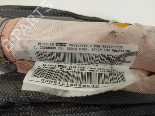 Right curtain airbag PEUGEOT 308 II (LB_, LP_, LW_, LH_, L3_)  | BP15796973C12 
