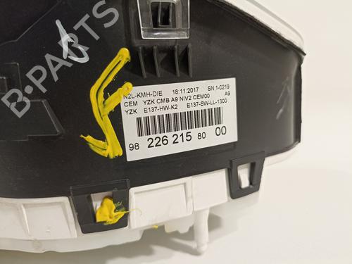 Instrument cluster PEUGEOT 2008 I (CU_)  | BP16791042C47 