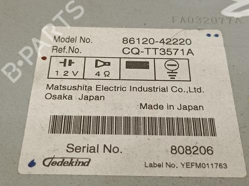 Radio TOYOTA RAV 4 III (_A3_)  | BP12253466E6 