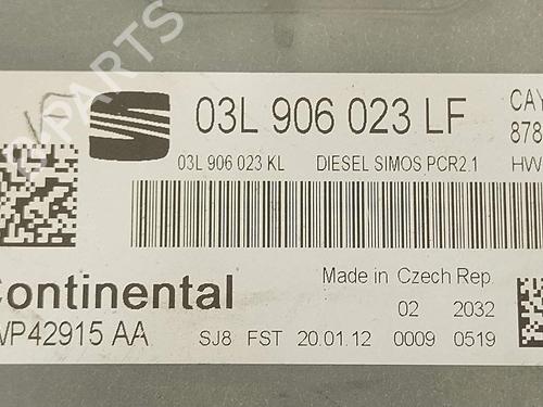 Engine control unit (ECU) SEAT LEON (1P1) 1.6 TDI | BP36160323M57 - Image 4