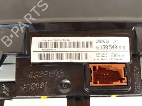 Instrument cluster CITROËN C4 CACTUS 1.6 BlueHDi 100 | BP36812433C47  - Image 8