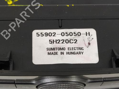 Climate control TOYOTA AVENSIS (_T25_) 2.2 D-4D (ADT251_, ADT251R) | BP9638027I5 