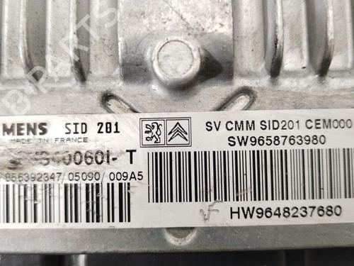 Engine control unit (ECU) PEUGEOT 607 (9D, 9U) 2.7 HDi 24V | BP28523306M57  - Image 5