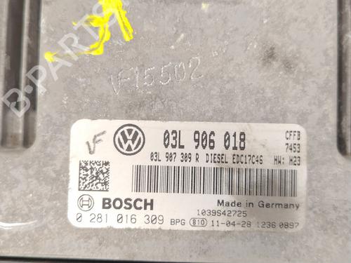Engine control unit (ECU) VW GOLF VI (5K1) 2.0 TDI | BP31824699M57