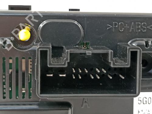 Climate control VW GOLF VII (5G1, BQ1, BE1, BE2) | BP18295607I5