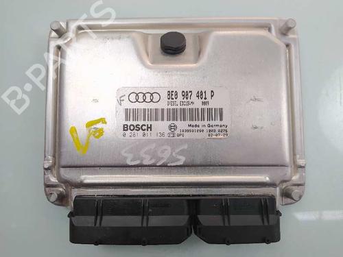 Engine control unit (ECU) AUDI A6 C5 (4B2) 2.5 TDI | BP6445779M57 