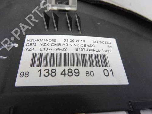 Instrument cluster PEUGEOT 208 I (CA_, CC_)  | BP4398800C47 