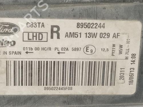 Right headlight FORD GRAND C-MAX Van 2.0 TDCi | BP32482713C29  - Image 6