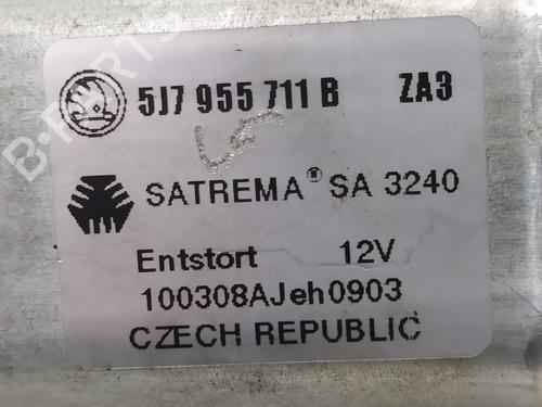 Rear wiper motor SKODA SUPERB II (3T4)  | BP9680468M102 