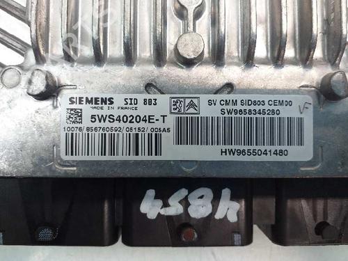 Engine control unit (ECU) PEUGEOT 407 (6D_)  | BP5583756M57 