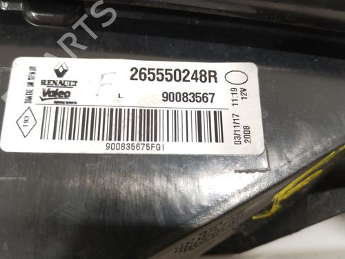 Venstre baglygte bagklap RENAULT MEGANE IV Hatchback (B9A/M/N_) 1.5 dCi 110 (B9A3) | BP28170813C79 