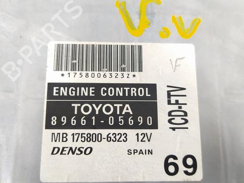 Engine control unit (ECU) TOYOTA AVENSIS (_T25_)  | BP10498641M57 