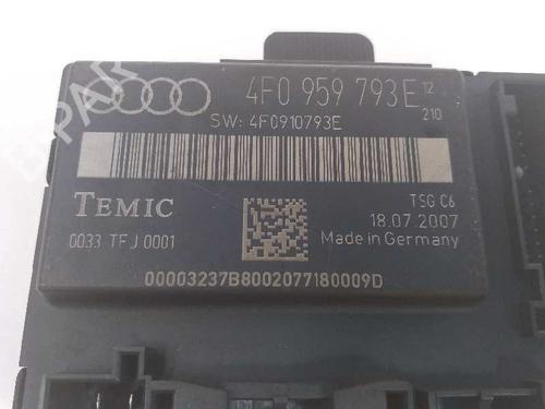 Electronic module AUDI A6 C6 (4F2)  | BP6098399M83 