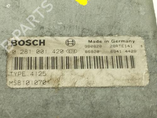 Engine control unit (ECU) LAND ROVER FREELANDER I (L314) | BP9858024M57