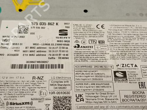 Electronic module SEAT IBIZA V (KJ1, KJG) 1.0 TSI | BP18242699M83 