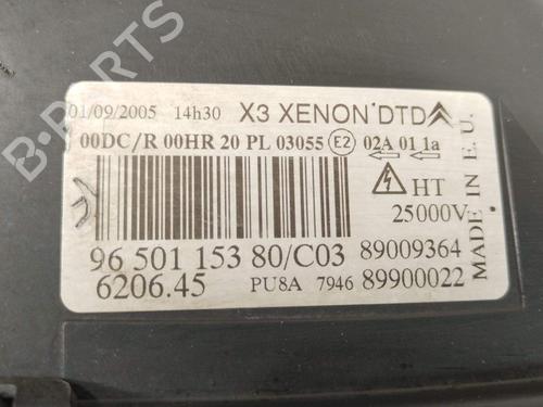 Right headlight CITROËN C5 II (RC_) 1.6 HDi (RC8HZB) | BP38442070C29 - Image 5