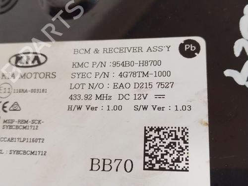 Electronic module KIA STONIC (YB) 1.2 CVVT | BP31709936M83 