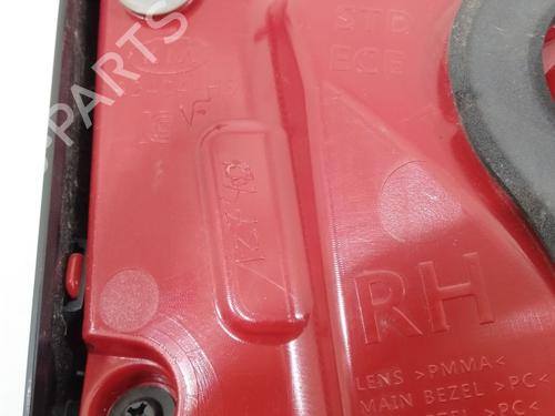 Right tailgate light KIA RIO IV (YB, SC, FB)  | BP29354884C80 