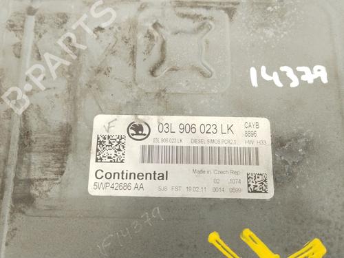 Engine control unit (ECU) SKODA FABIA II (542) 1.6 TDI | BP28024402M57 - Image 2
