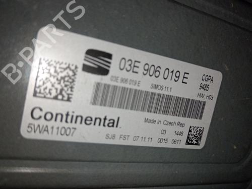 Engine control unit (ECU) SEAT IBIZA IV (6J5, 6P1) | BP36700265M57 - Image 2