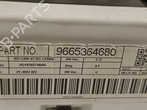 Instrument cluster CITROËN C5 III (RD_)  | BP7756312C47 