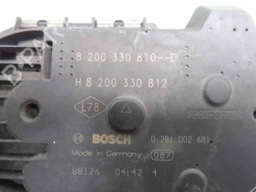 Throttle body RENAULT KOLEOS I (HY_)  | BP1938674M82 