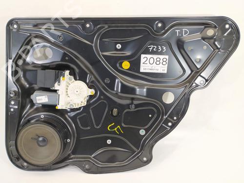 rear-right-window-mechanism-vw-passat-b6-3c2-1k0959704f-2005-2006-2007-2008-2009-2010-7884557 main image