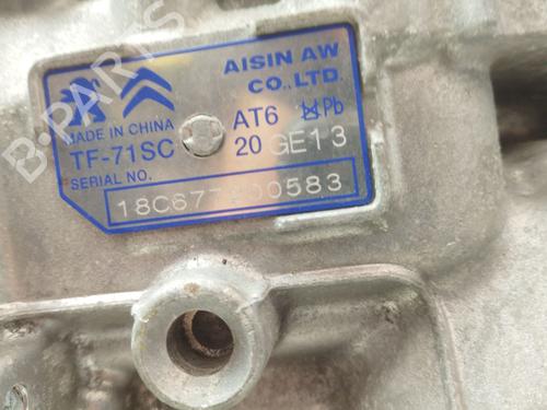 Gearbox CITROËN C4 Grand Picasso II (DA_, DE_) 1.2 THP 130 | BP28583613M3 