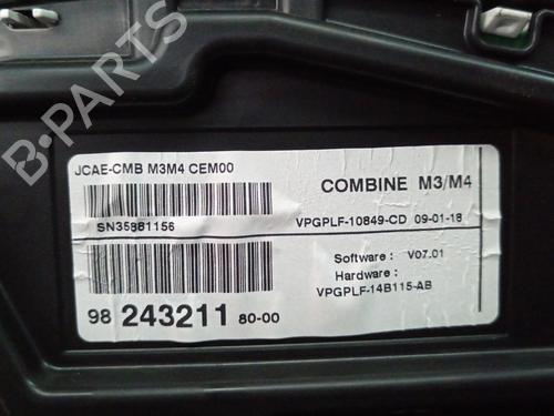 Instrument cluster CITROËN C-ELYSEE (DD_) 1.6 BlueHDi 100 | BP38488552C47 - Image 3