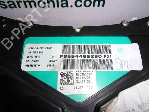 Instrument cluster PEUGEOT 307 (3A/C)  | BP1878480C47 