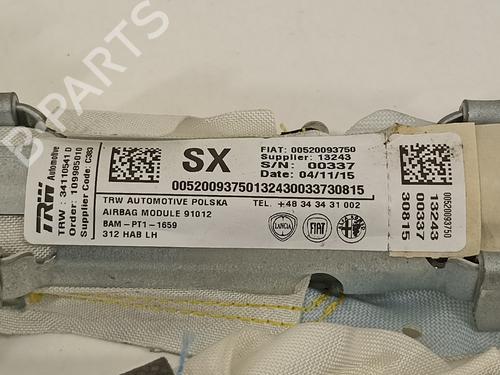 Left curtain airbag ABARTH 500 / 595 / 695 1.4 (312.AXF1A, 312.AXD1A) | BP13634616C11 