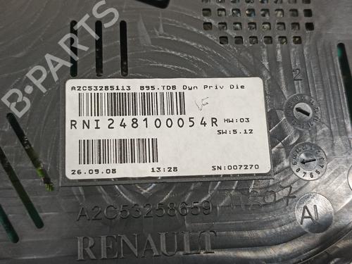 Instrument cluster RENAULT MEGANE III Hatchback (BZ0/1_, B3_)  | BP17130987C47 